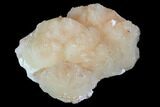 Peach Colored Stilbite Crystal Cluster- India #100163-1